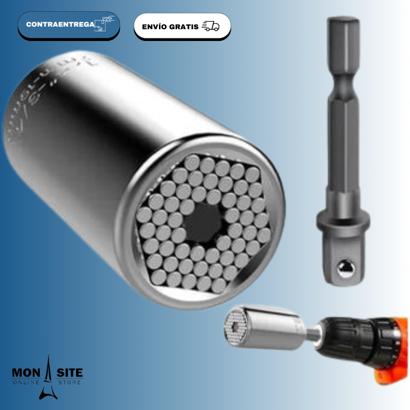 LLave de Rache + Copa Universal Ajustable