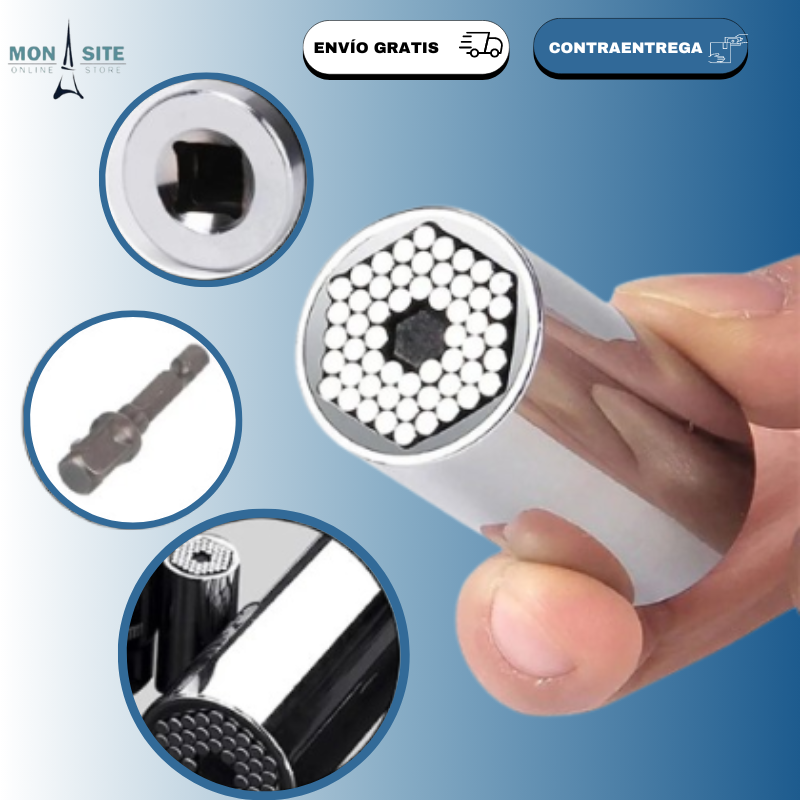 LLave de Rache + Copa Universal Ajustable