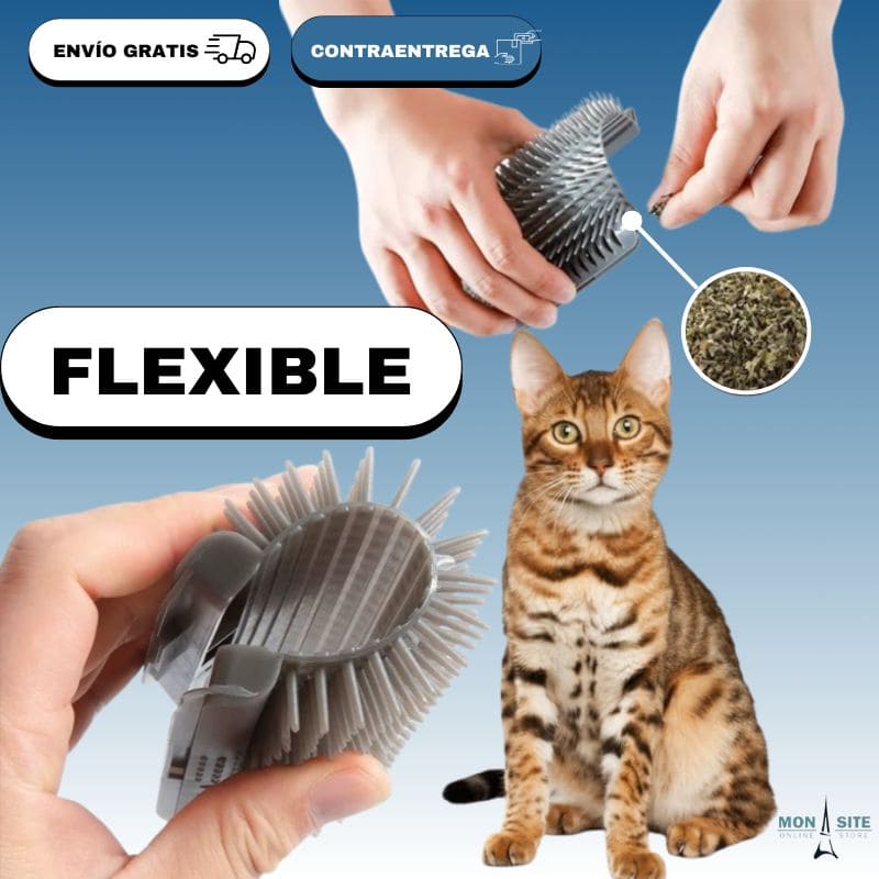 Cepillo Rascador Gato