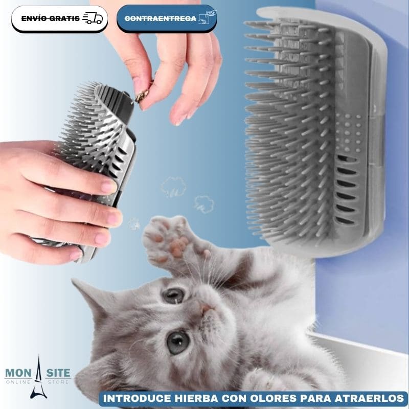 Cepillo Rascador Gato