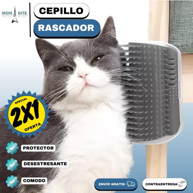 Cepillo Rascador Gato