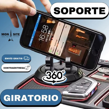 Alfombrilla antideslizante 4 en 1 para carro