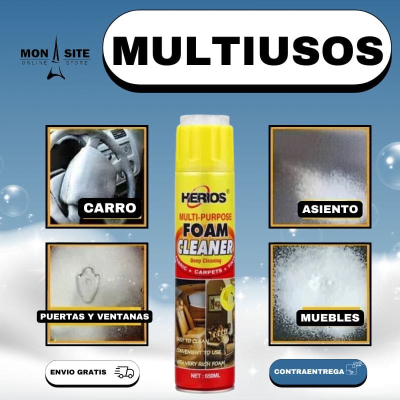 Spray Espuma Limpiadora