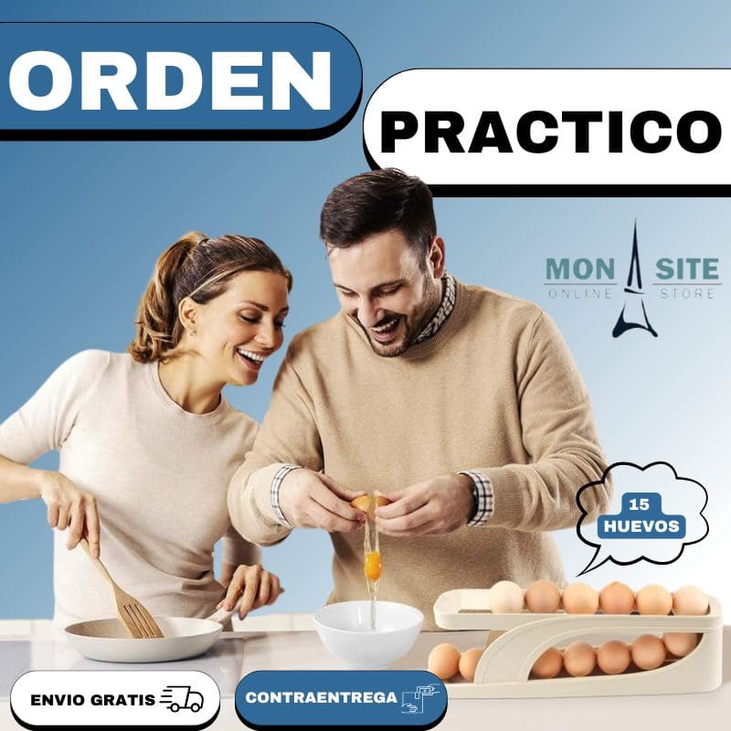 Estante Organizador de Huevos