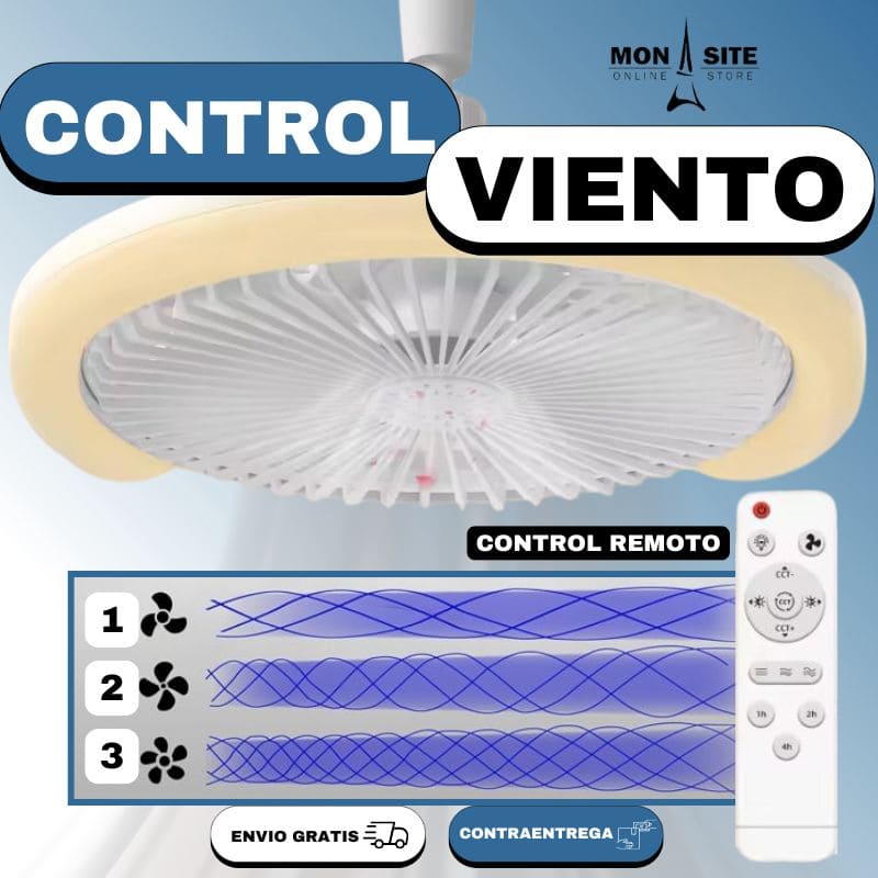 Ventilador Luz Smart
