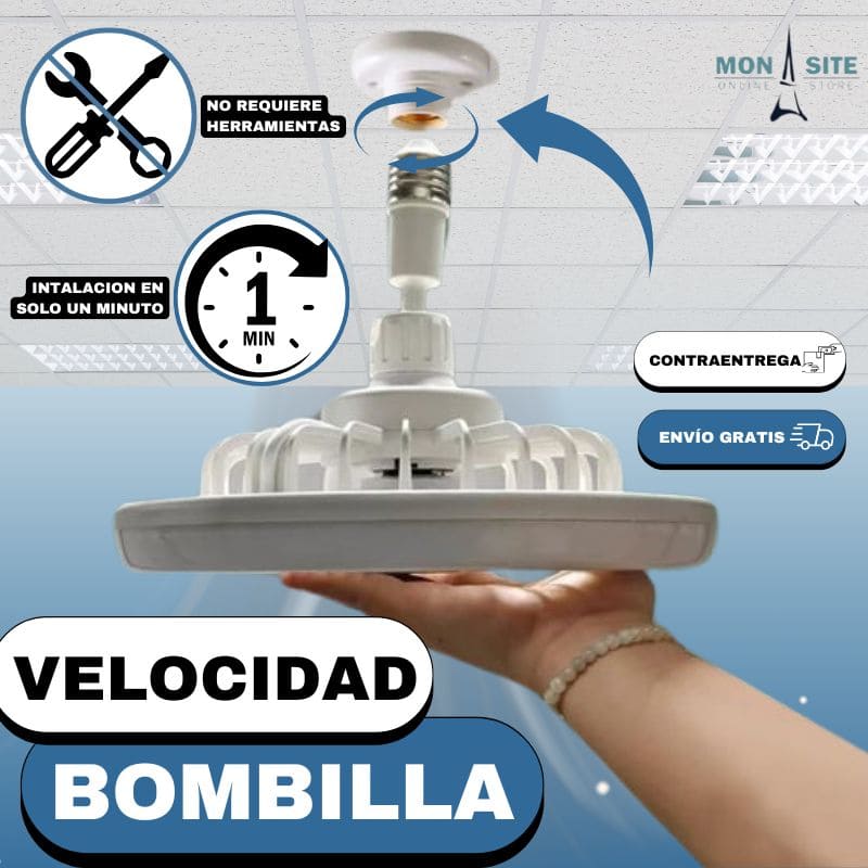 Ventilador Luz Smart