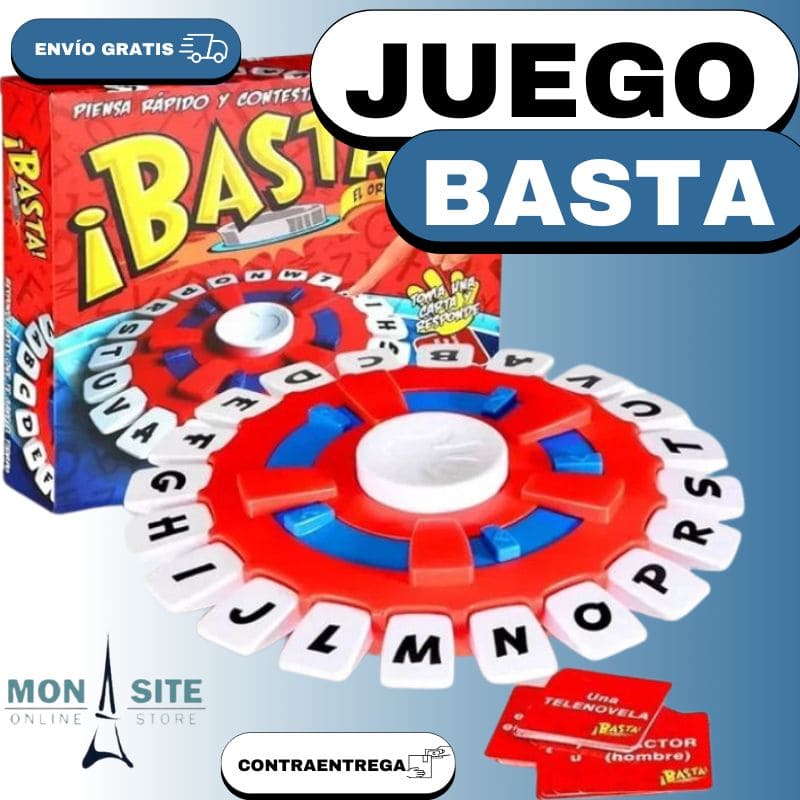 BASTA YA -JUEGO DE MESA EDUCATIVO