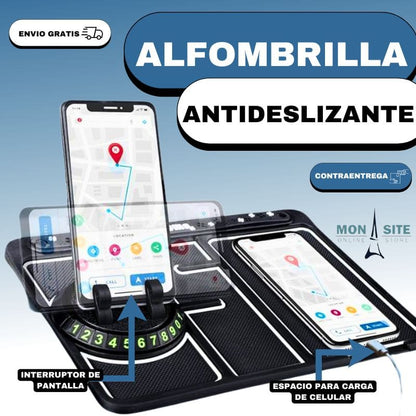 Alfombrilla antideslizante 4 en 1 para carro